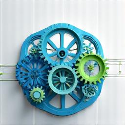 Precision gear graphic representing accuracy